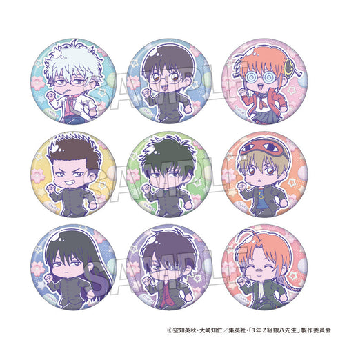 『3年Z組銀八先生』トレーディングギラギラ缶バッジ めろんぽっぷ☆ 【BOX】